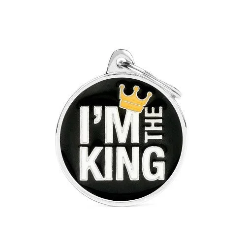 MyFamily ID Tag Big Circle I’m The King