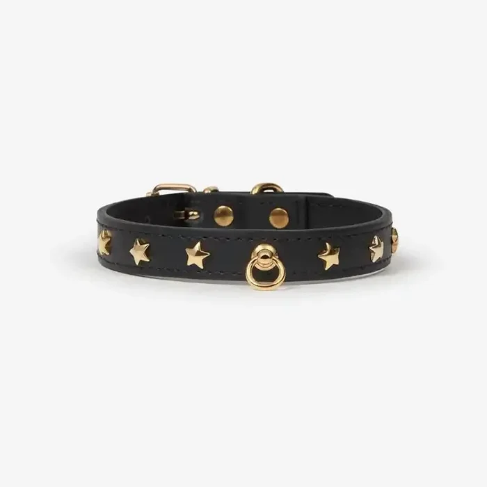 Nara Star Studded Dog Collar