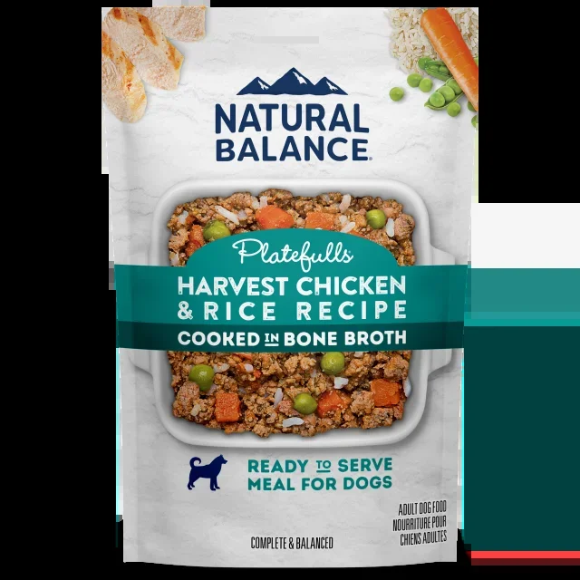 Natural Balance – Platefulls Harvest Chicken & Rice Wet Dog Food