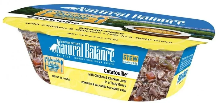 Natural Balance Delectable Delights Grain Free Catatouille Wet Cat Food