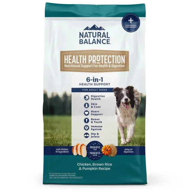 Natural Balance Health Protection Chicken, Brown Rice & Pumpkin Dry Dog Food