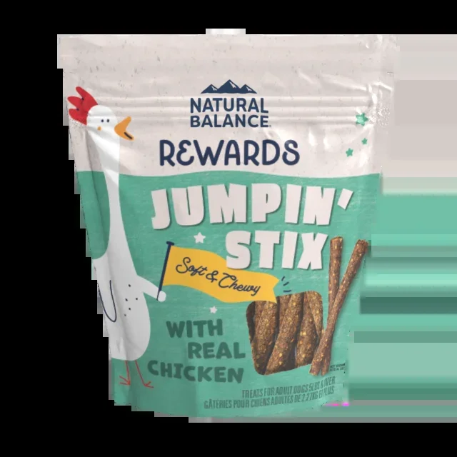 Natural Balance Jumpin’ Stix With Real Chicken Dog Treats