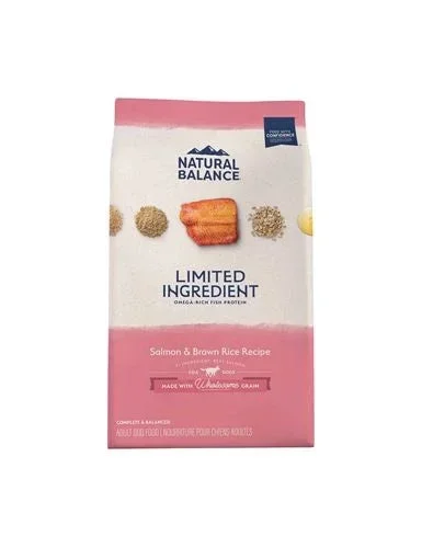 Natural Balance L.I.D. Limited Ingredient Diets Salmon & Brown Rice Formula Dry Dog Food