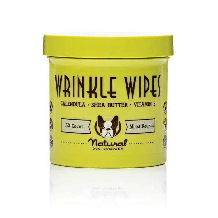 Natural Dog Company – Wrinkle Wipes Jar