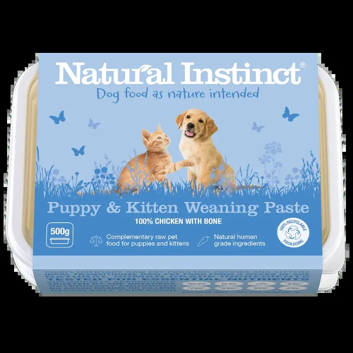 Natural Instinct Puppy & Kitten Weaning Paste 2x500g