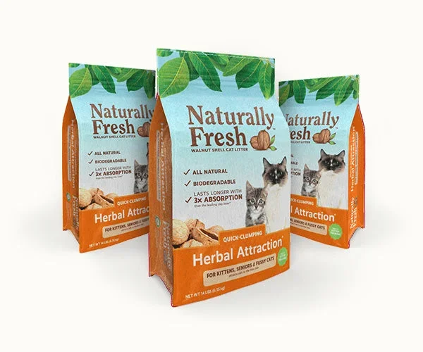 Naturally Fresh Herbal Attract Clumping Litter, 14-lb Bag