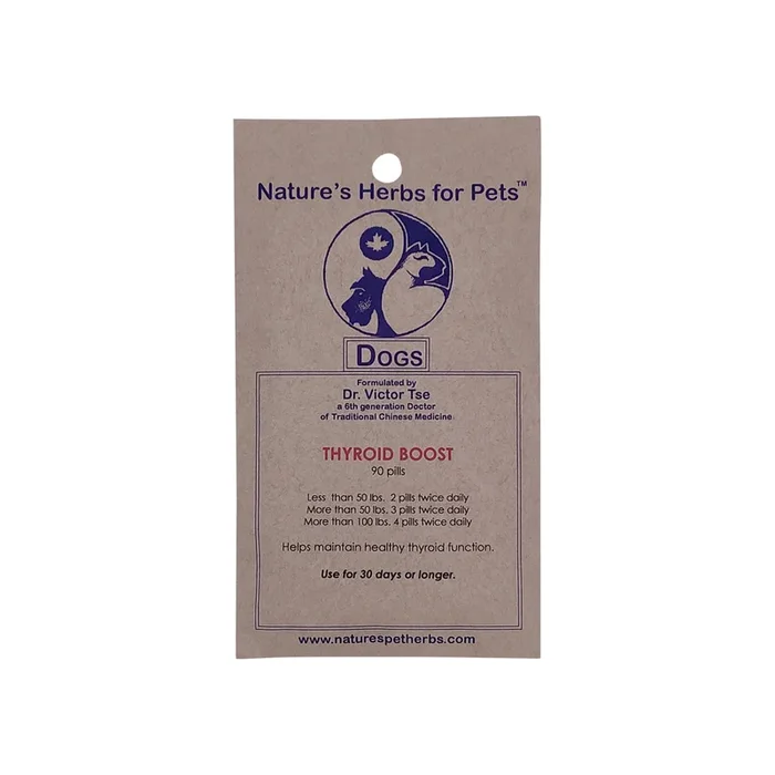 Nature’s Herbs for Pets Thyroid Boost for Dogs