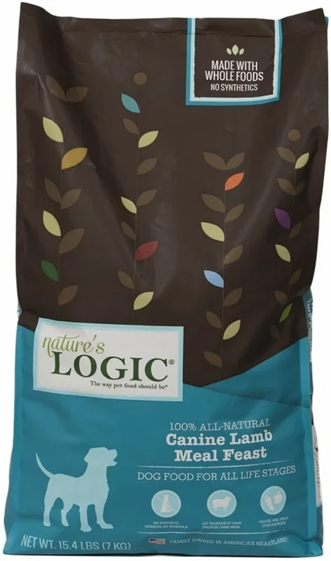 Nature’s Logic Canine Lamb Meal Feast Dry Dog Food