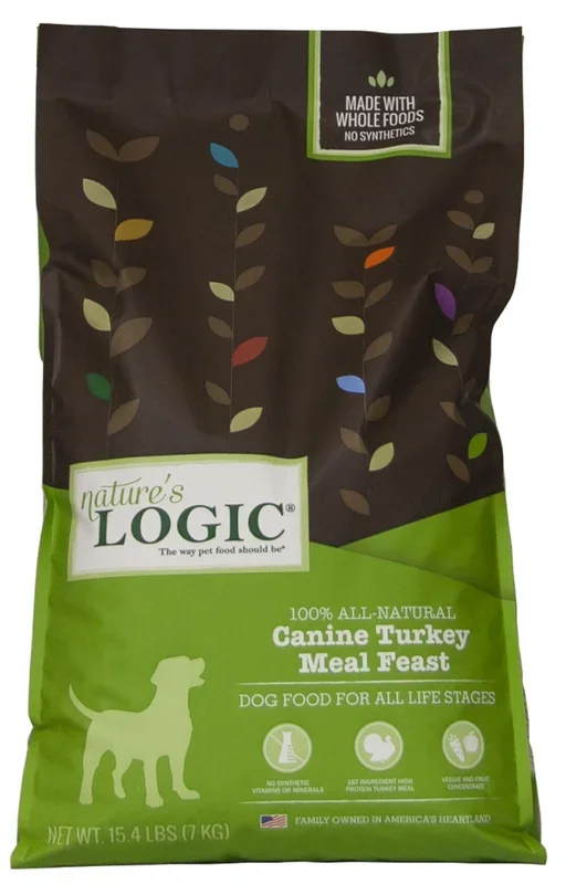 Nature’s Logic Canine Turkey Meal Feast Dry Dog Food