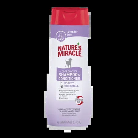 Nature’s Miracle Odor Control Shampoo & Conditioner Lavender Scent