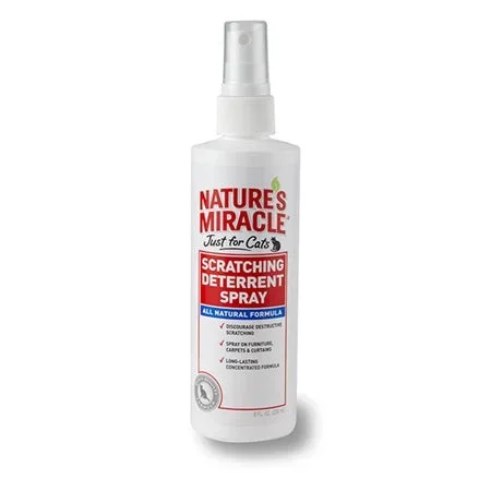 Nature’s Miracle Scratching Deterrent Spray – Just for Cats (8-Fl Oz)