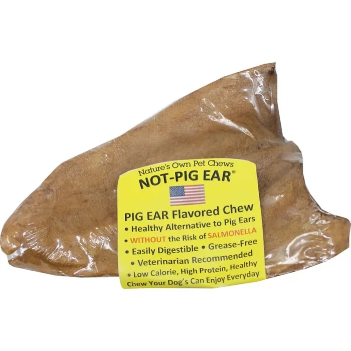 NATURE’S OWN USA NOT-PIG EAR ALL NATURAL NON-GREASY CHEW TREAT