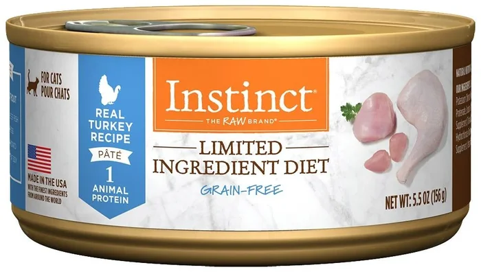 Nature’s Variety Instinct Grain Free LID Turkey Canned Cat Food