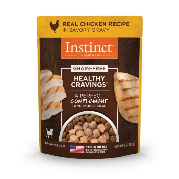 Nature’s Variety Instinct Healthy Cravings Chicken Wet Dog Food Topper