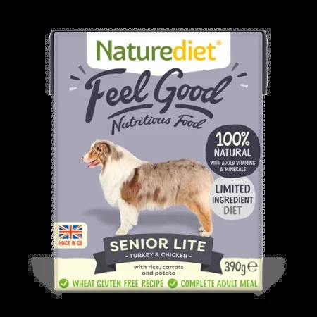 Naturediet Feelgood Senior Lite 390g