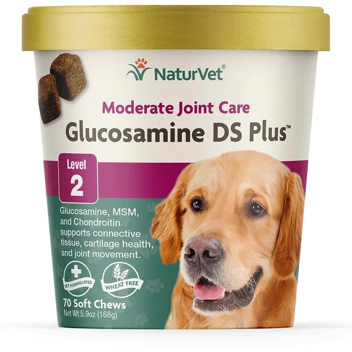 NaturVet – Glucosamine DS Plus Level 2 Soft Chews by NaturVet