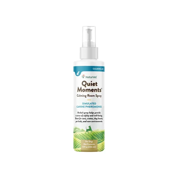 NaturVet Quiet Moments Herbal Calming Room Spray for Dogs