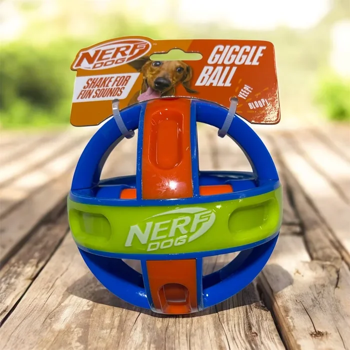 nerf dog giggle ball