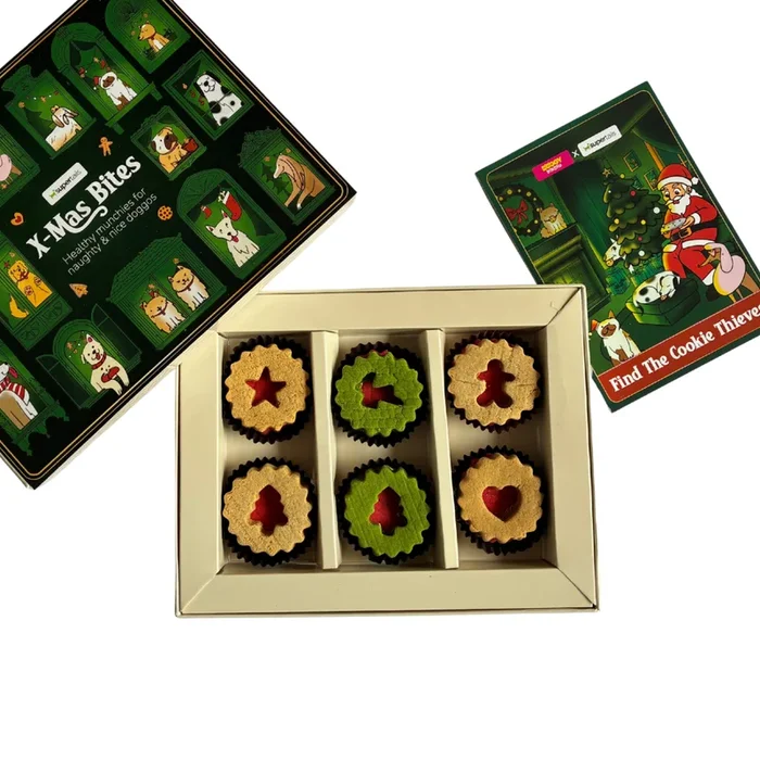New Year Limited Edition Jingle Cookie Box for Dogs