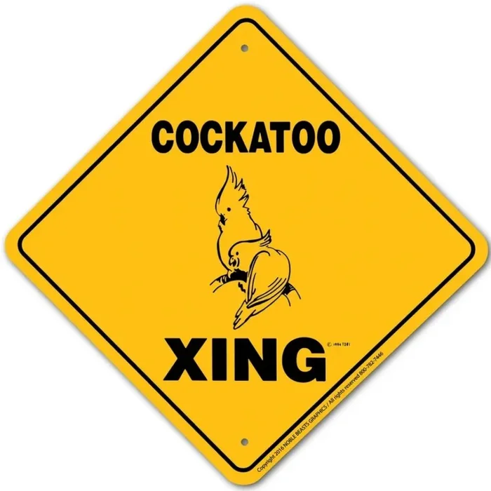Noble Beasts – Cockatoo X-ing Sign