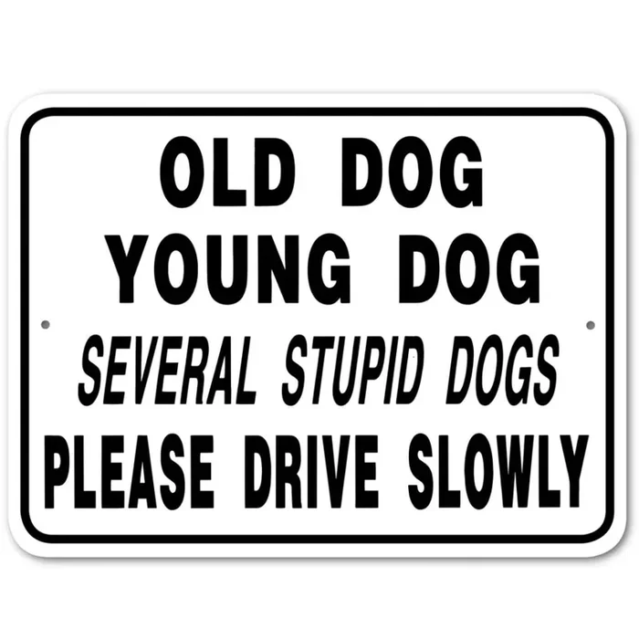 Noble Beasts – Old Dog Young Dog Sign