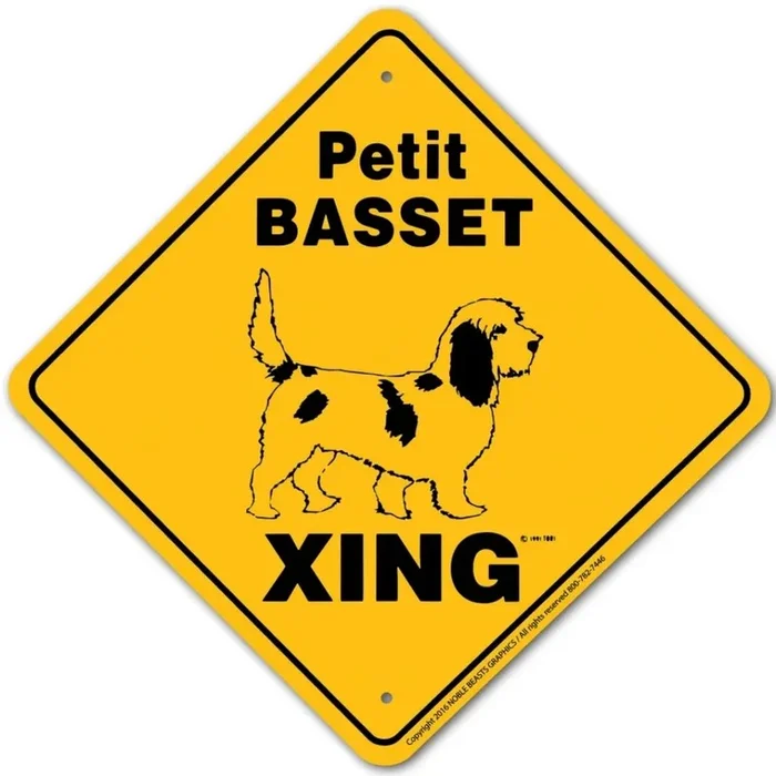 Noble Beasts – Petit Basset Griffon X-ing Sign