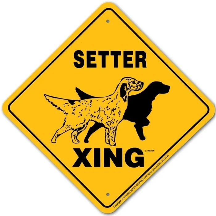 Noble Beasts – Setter X-ing Sign