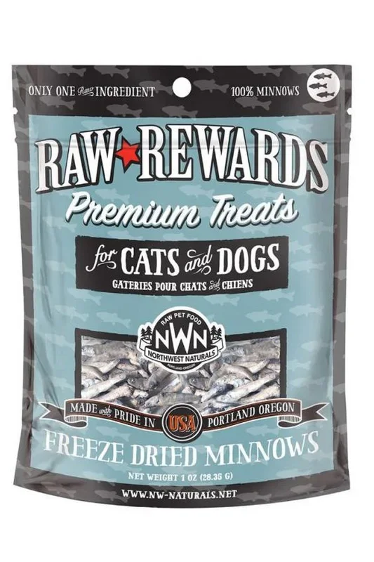Northwest Naturals Minnows Freeze-Dried Treats for Pets