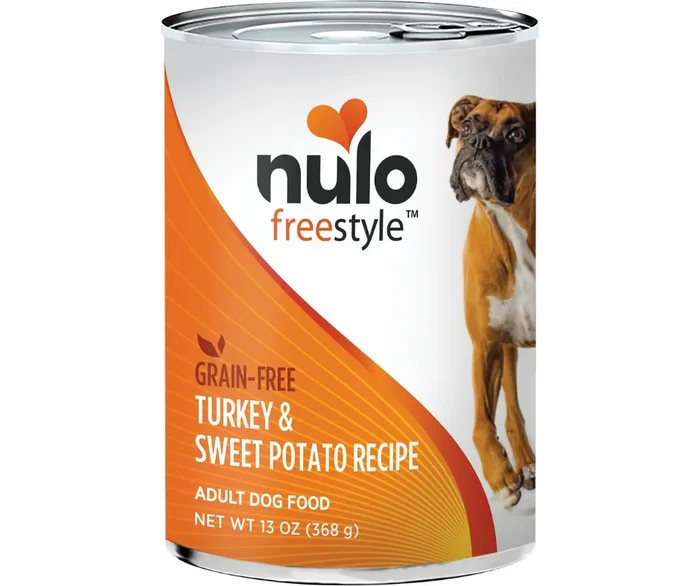 Nulo – Freestyle – All Breeds, Adult Dog Grain-Free Turkey & Sweet Potato Recipe Canned Dog Food