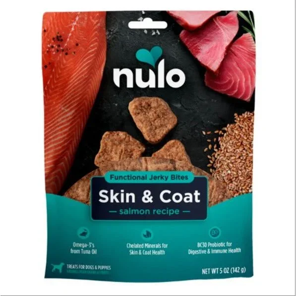 Nulo – Freestyle – Dog Functional Jerky Skin & Coat Salm