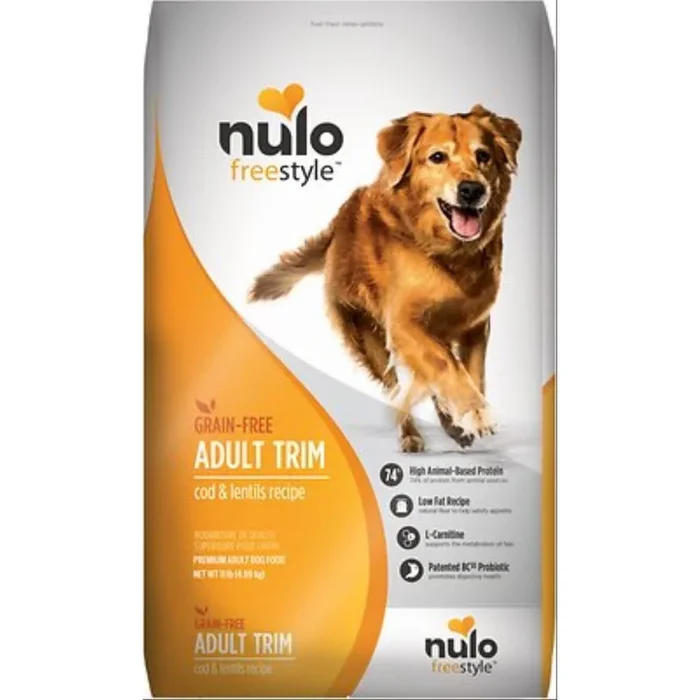Nulo – Freestyle – Dog Grain Free Adult Trim Cod & Lentils
