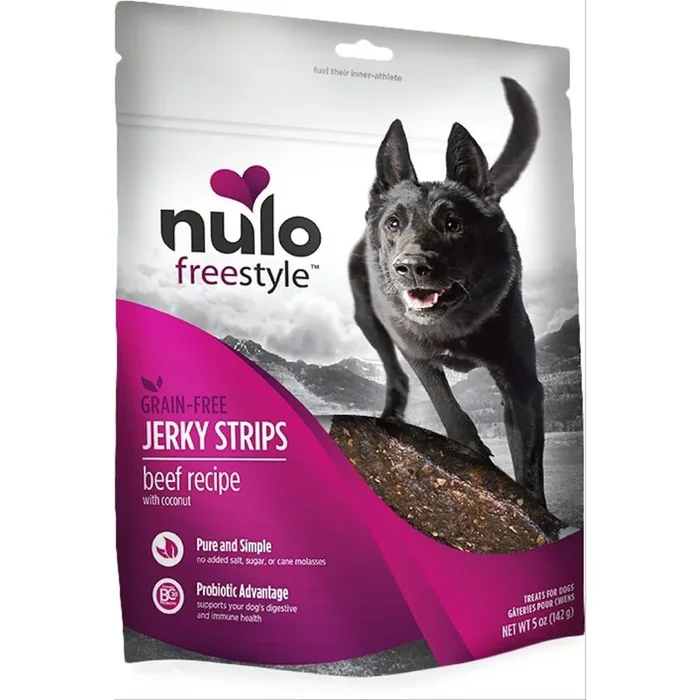 Nulo – Freestyle – Dog Jerky Treat Beef Coconut