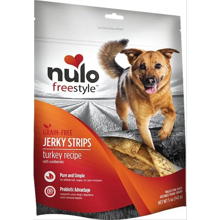 Nulo – Freestyle – Dog Jerky Treat Turkey Cranberry