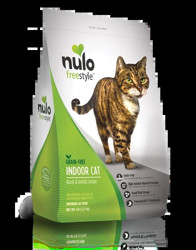 Nulo Freestyle – Indoor Cat Duck & Lentils Dry Cat Food