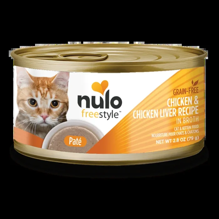 Nulo Freestyle Cat & Kitten Chicken & Chicken Liver Recipe in Broth