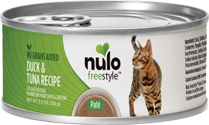 Nulo Freestyle Duck and Tuna Canned Cat Food