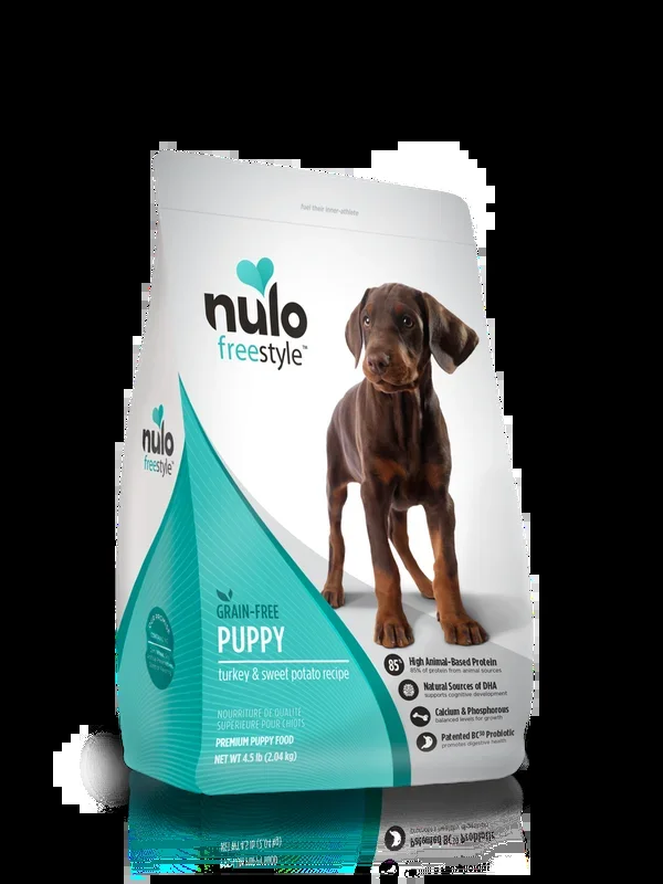 Nulo Freestyle High Meat Kibble Puppy Turkey and Sweet Potato Recipe, Dry Dog Food