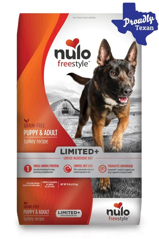 Nulo Freestyle Limited+ Turkey Puppy and Adult Dry Dog Food