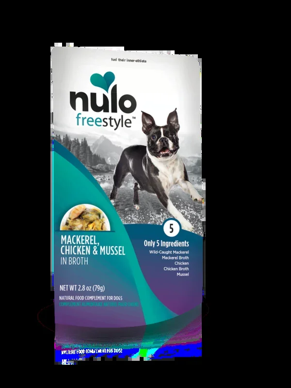 Nulo FreeStyle Mackerel, Chicken & Mussel in Broth Recipe for Dogs