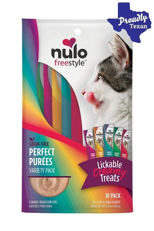 Nulo Freestyle Perfect Purees Cat Treats Variety Pack