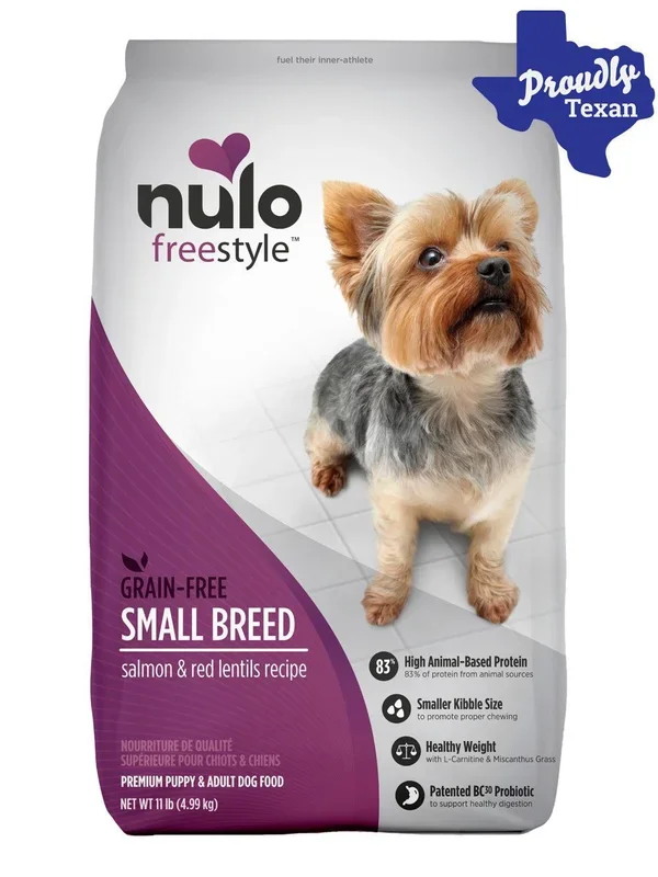 Nulo Freestyle Small Breed Salmon and Red Lentils Dry Dog Food