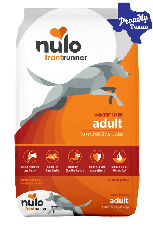 Nulo Frontrunner Turkey, Trout, and Spelt Dry Dog Food