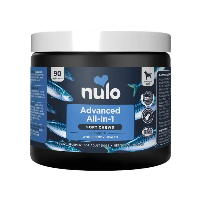 Nulo Multifunctional Advanced All-in-1 Soft Chew Dog Supplement