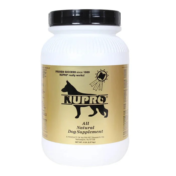 Nupro All Natural Dog Supplement – Gold, 5 lbs