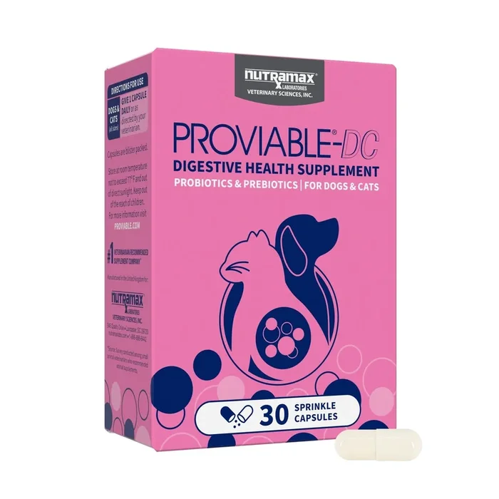 Nutramax Proviable-DC Capsules for Dogs & Cats