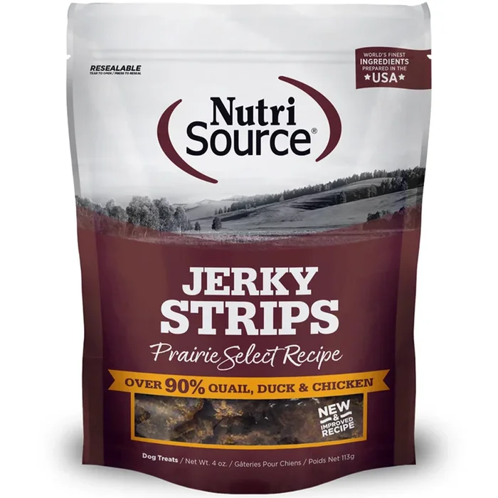 Nutri Source Prairie Select Jerky Dog Treats 4oz