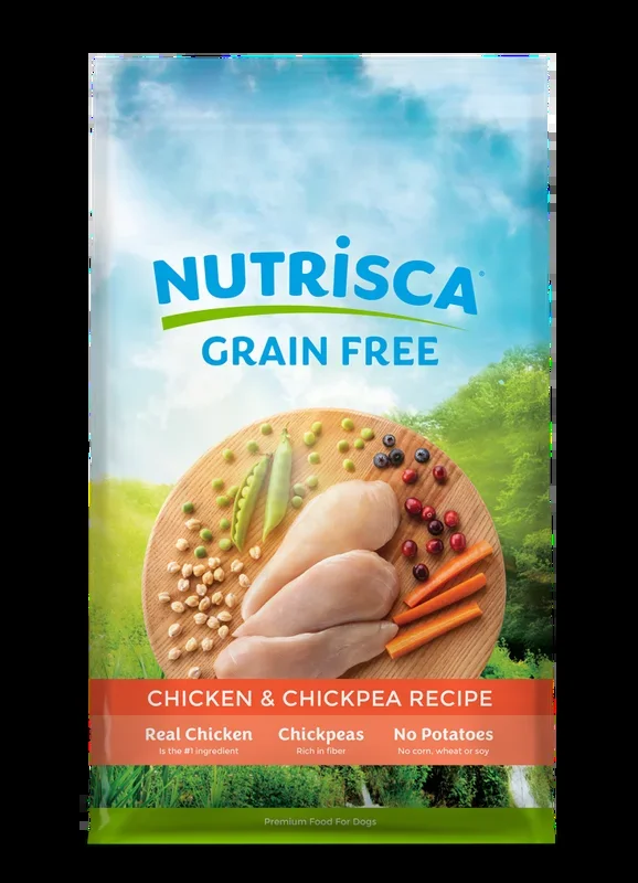 NUTRISCA Grain Free Chicken and Chickpea Recipe Dry Dog Food