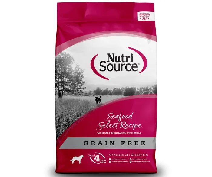 NutriSource – All Breeds, Adult Dog Grain Free Seafood Select Recipe Dry Dog Food
