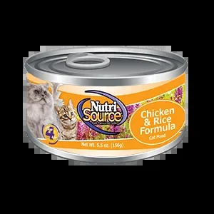 NutriSource Cat & Kitten Chicken & Rice Canned Cat Food