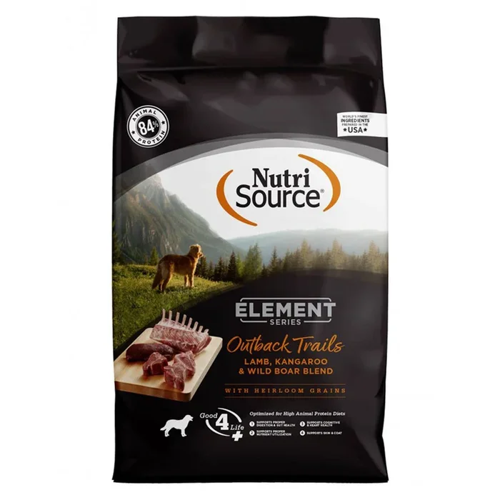 Nutrisource Element Outback Trails Recipe Dry Dog Food 24lb Bag